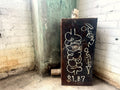"$1.87" — Found Steel Cabinet with Original Graffiti, Detroit