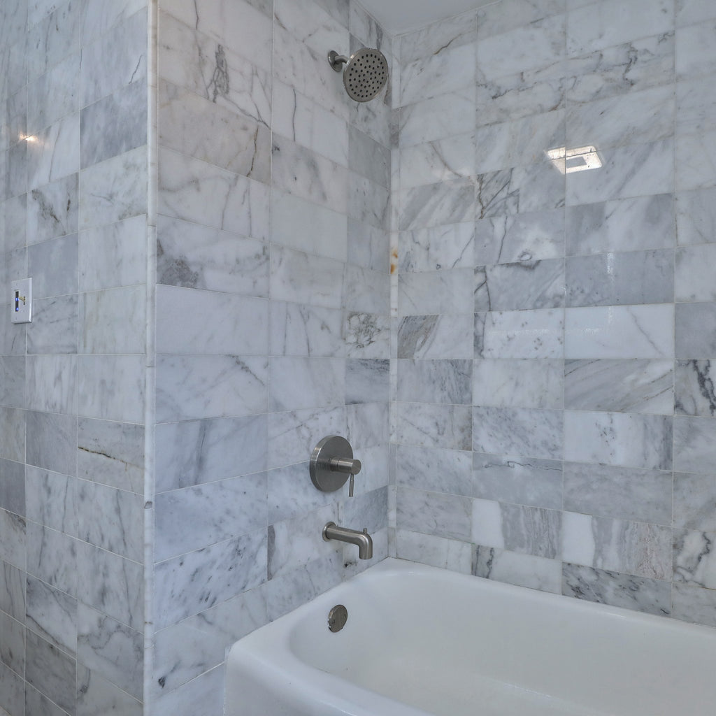 Rainfall Shower Set — Brushed Nickel, 304 Stainless, Pressure-Balanced Valve